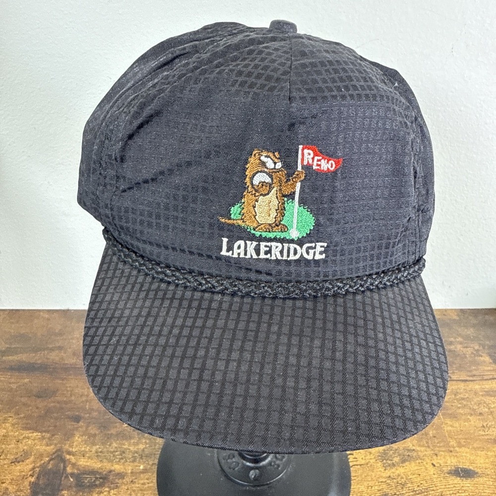 Vintage Imperial Hat Co. – Lakeridge Golf Course Reno NV – Marmot Mascot – EUC